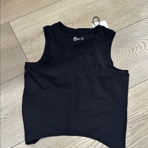 Zara Black Sleeveless Top